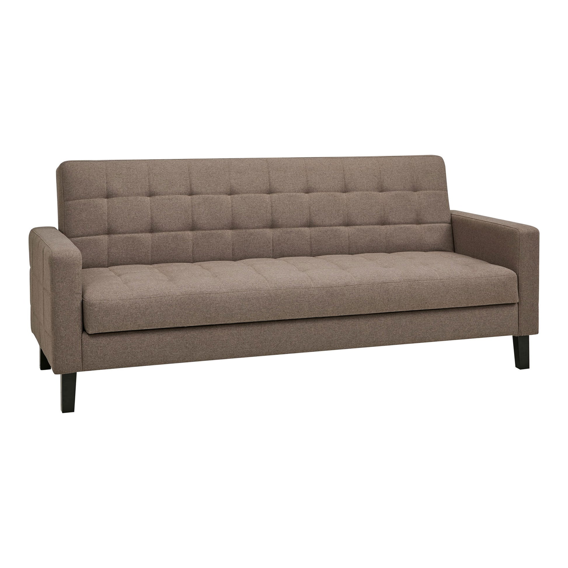 Milton Sovesofa - Sovesofa Med Opbevaring, Brun, Sorte Ben Hn1089 ⎮ 5713917038855 ⎮ 1352010 