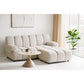 Taza 2,5 Personers Modulsofa M/Puf - 2,5 Personers Modulsofa M/Puf, Sand, Højrevendt Hn1422 ⎮ 5713917044801 ⎮ 1360007 