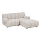 Taza 2,5 Personers Modulsofa M/Puf - 2,5 Personers Modulsofa M/Puf, Sand, Højrevendt Hn1422 ⎮ 5713917044801 ⎮ 1360007 
