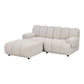 Taza 2,5 Personers Modulsofa M/Puf - 2,5 Personers Modulsofa M/Puf, Sand, Venstrevendt Hn1422 ⎮ 5713917044832 ⎮ 1360008 