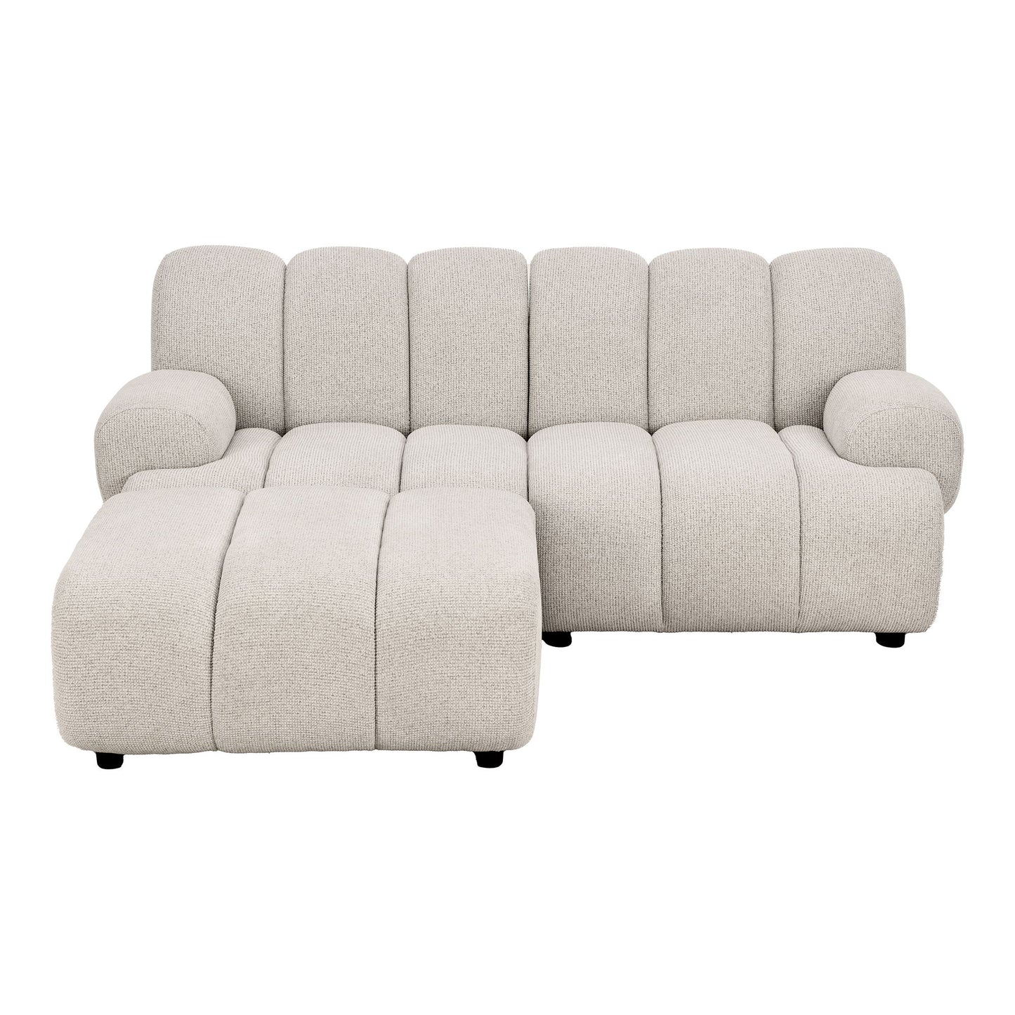 Taza 2,5 Personers Modulsofa M/Puf - 2,5 Personers Modulsofa M/Puf, Sand, Venstrevendt Hn1422 ⎮ 5713917044832 ⎮ 1360008 