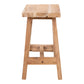 Barcelona Bænk - &Nbsp;Bænk, Teak, Natur, 50X25X45 Cm ⎮ 5713917006229 ⎮ 1401010 