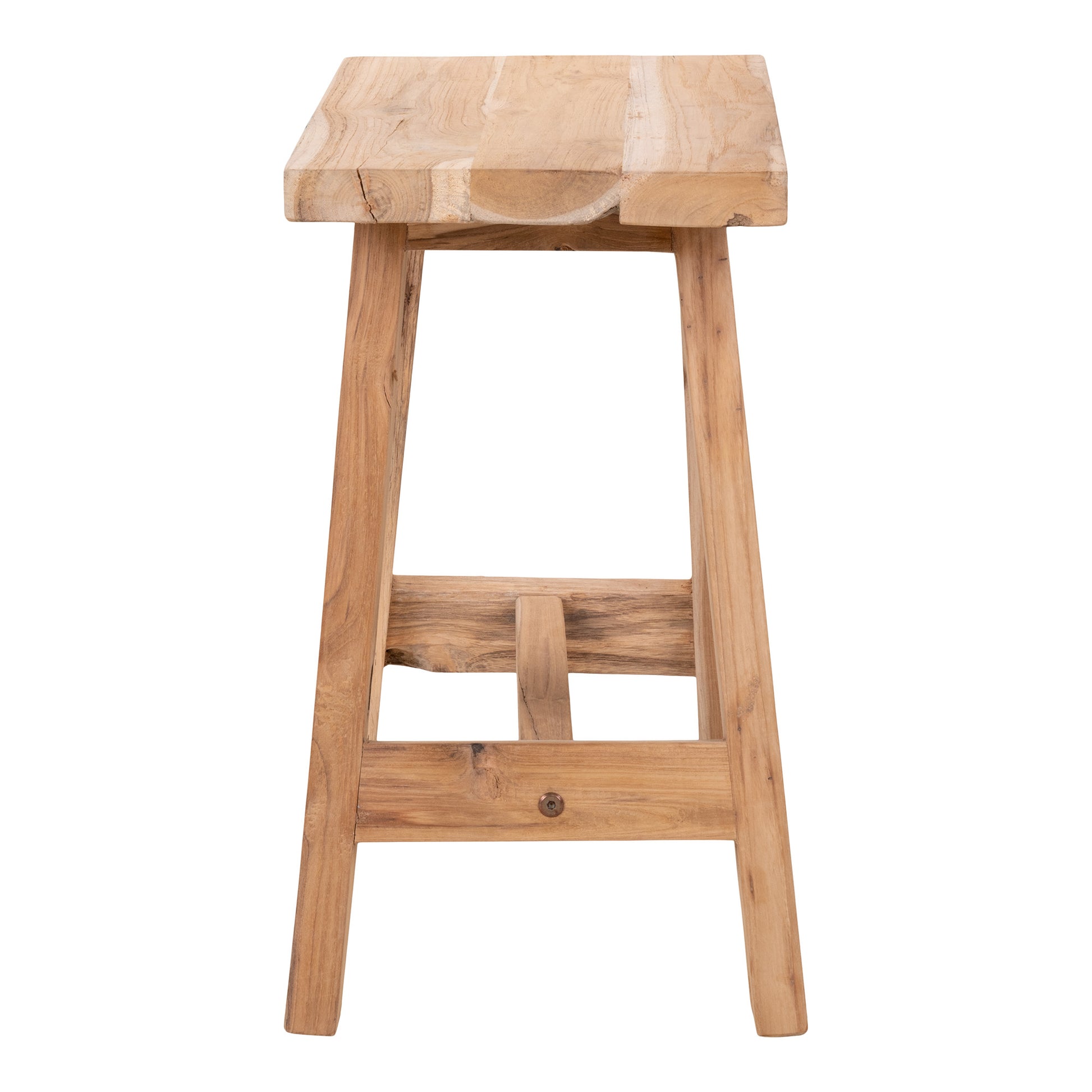 Barcelona Bænk - &Nbsp;Bænk, Teak, Natur, 50X25X45 Cm ⎮ 5713917006229 ⎮ 1401010 