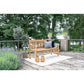 Cabo Bænk - Bænk, Teak, Natur, 150X62X92 Cm ⎮ 5713917015290 ⎮ 1401060 