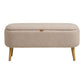 Harlow Bænk - Bænk Med Opbevaring, Bouclé, Beige 95X37X45 Cm, Hn1063 ⎮ 5713917036998 ⎮ 1401310 