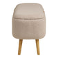 Harlow Bænk - Bænk Med Opbevaring, Bouclé, Beige 95X37X45 Cm, Hn1063 ⎮ 5713917036998 ⎮ 1401310 