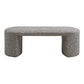 Westport Bænk - Bænk, Bouclé, Sort/Hvid 120X45X44 Cm, Hn1243 ⎮ 5713917046492 ⎮ 1401312 