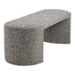 Westport Bænk - Bænk, Bouclé, Sort/Hvid 120X45X44 Cm, Hn1243 ⎮ 5713917046492 ⎮ 1401312 