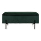 Watford Bænk - Bænk Med Opbevaring, Velour, Grøn 95X36,5X43 Cm, Hn1206 ⎮ 5713917016334 ⎮ 1409070 