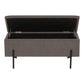 Watford Bænk - Bænk Med Opbevaring, Bouclé, Brun 95X36,5X43 Cm, Hn1061 ⎮ 5713917036387 ⎮ 1409076 