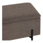 Watford Bænk - Bænk Med Opbevaring, Bouclé, Brun 95X36,5X43 Cm, Hn1061 ⎮ 5713917036387 ⎮ 1409076 
