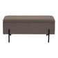 Watford Bænk - Bænk Med Opbevaring, Bouclé, Brun 95X36,5X43 Cm, Hn1061 ⎮ 5713917036387 ⎮ 1409076 