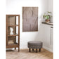 Falkirk Puf - Puf, Sort, Brune Ben Ø50X36 Cm, Hn1304 ⎮ 5713917043750 ⎮ 1501128 