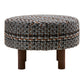 Falkirk Puf - Puf, Sort, Brune Ben Ø50X36 Cm, Hn1304 ⎮ 5713917043750 ⎮ 1501128 