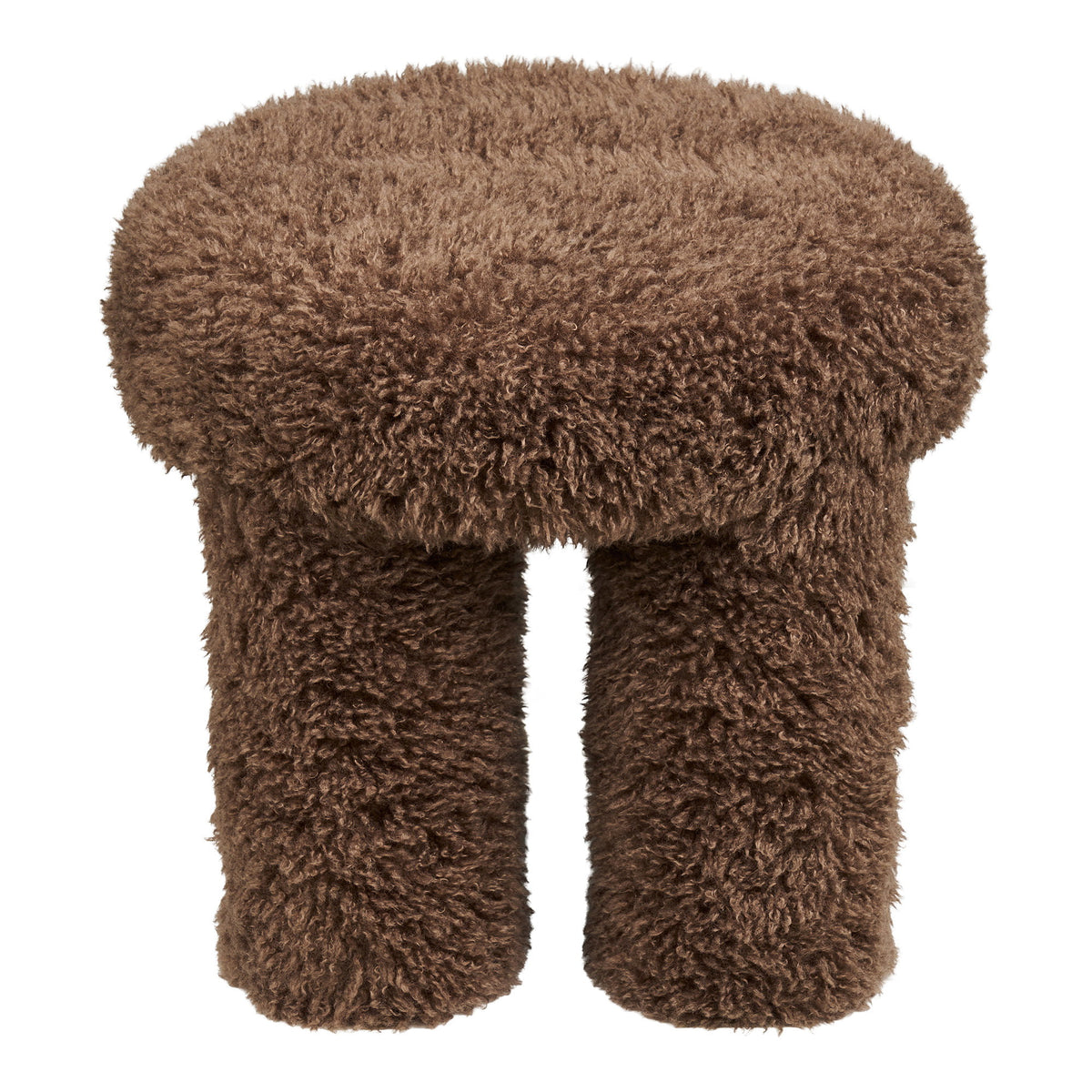 Gisborne Puf - Puf, Brun Ø42X38 Cm, Hn1355 ⎮ 5713917046416 ⎮ 1501146 