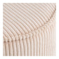 Taupo Puf - Puf, Fløjl, Beige Ø40X35 Cm, Hn1424 ⎮ 5713917041961 ⎮ 1501245 