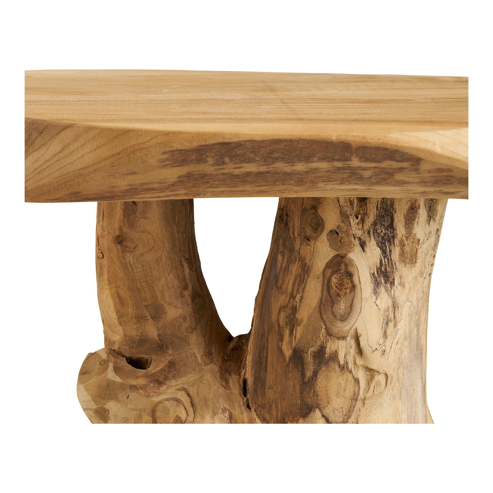 Palena Hjørnebord - Hjørnebord, Teak, Natur Ø40X45 Cm ⎮ 5713917037643 ⎮ 1601100 