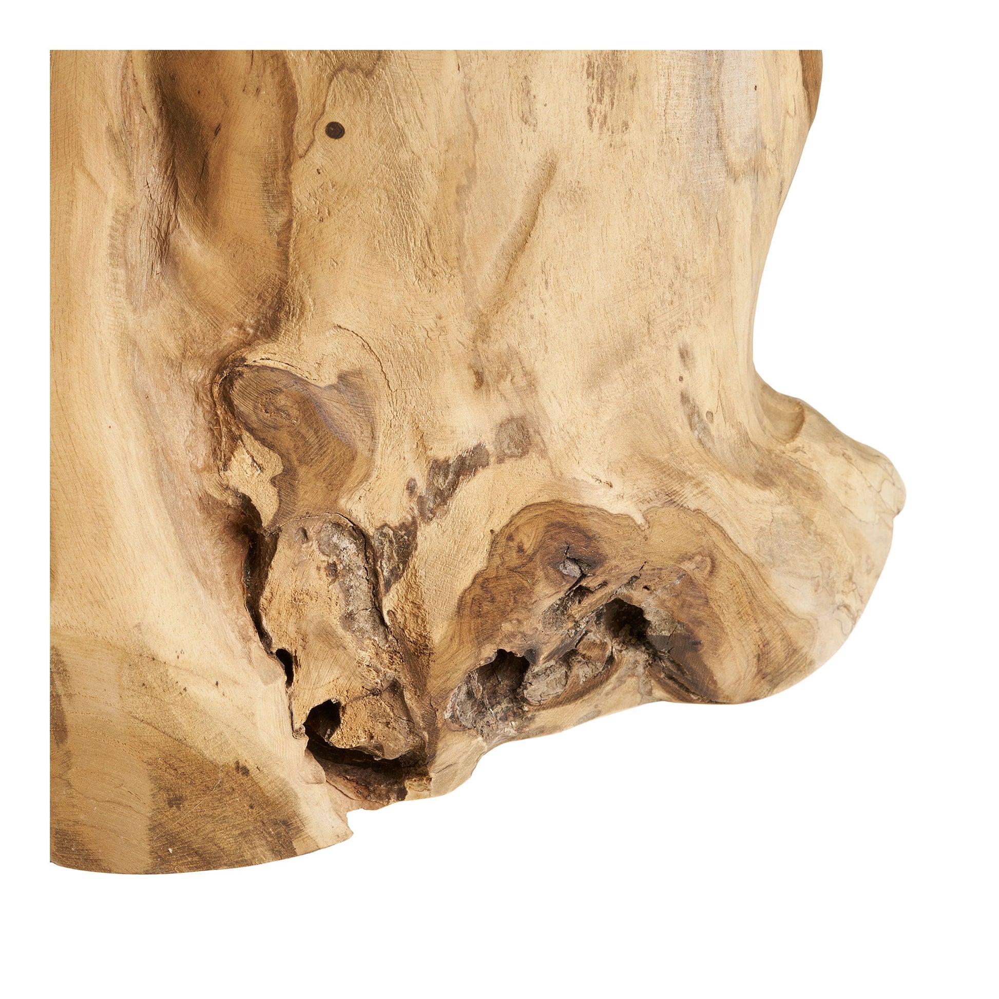 Palena Hjørnebord - Hjørnebord, Teak, Natur Ø40X45 Cm ⎮ 5713917037643 ⎮ 1601100 