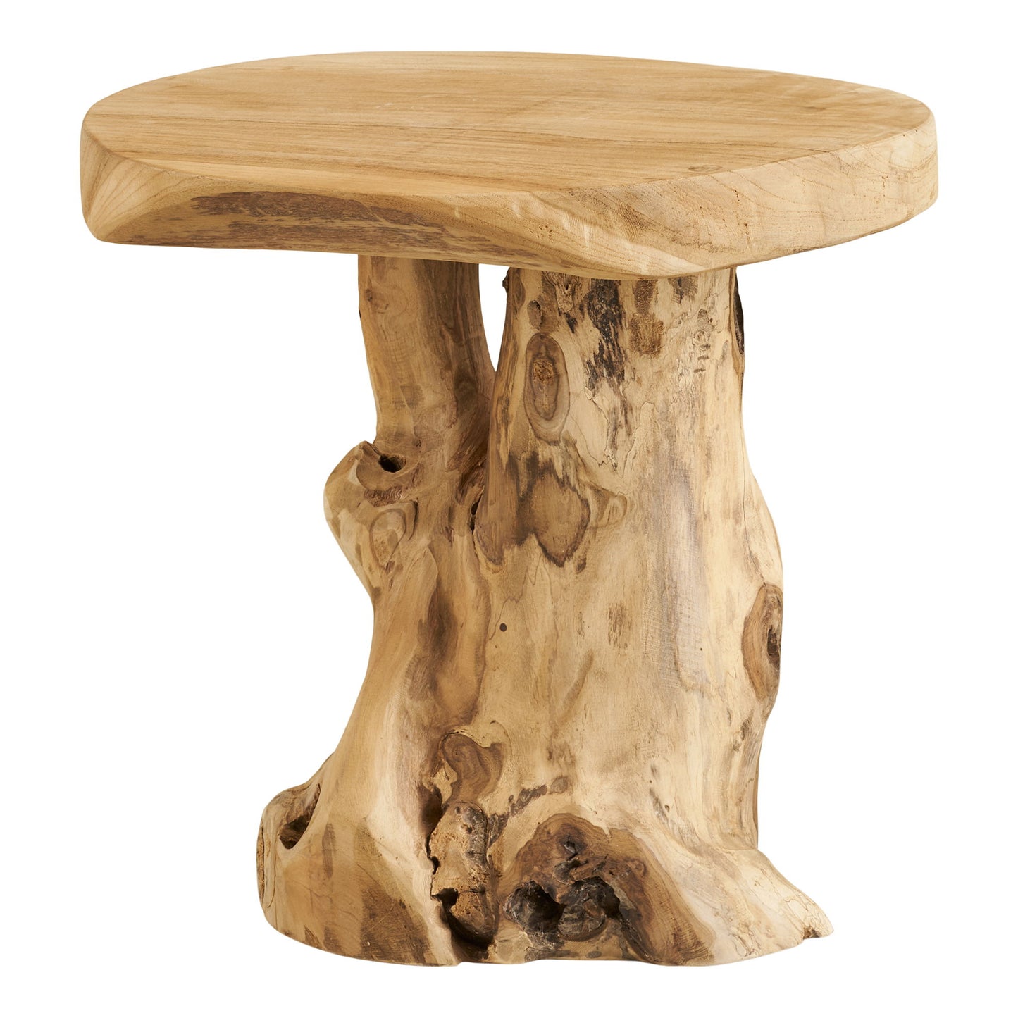 Palena Hjørnebord - Hjørnebord, Teak, Natur Ø40X45 Cm ⎮ 5713917037643 ⎮ 1601100 