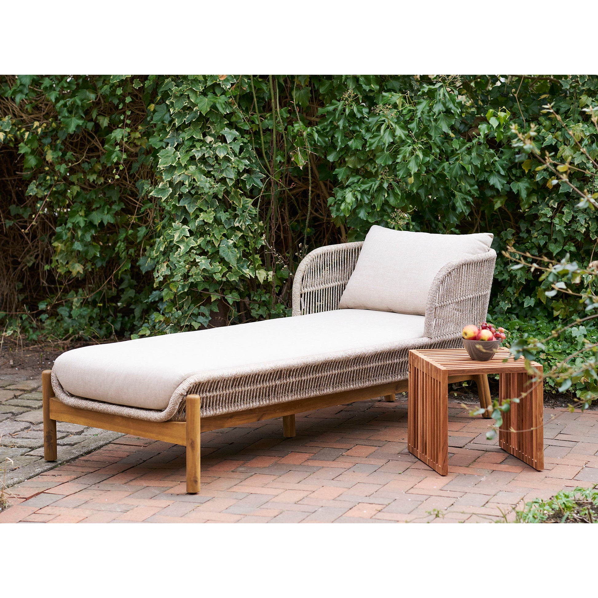 Pego Sidebord - Sidebord, Teak, Natur, 40X40X40 Cm ⎮ 5713917024872 ⎮ 2001060 