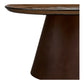 Orvieto Sofabord - Sofabord, Askefiner/Glas, Brun Ø80X42 Cm ⎮ 5713917047369 ⎮ 2101620 
