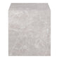 Prague Hjørnebord - Hjørnebord, Marmor Look, Beige 40X40X45 Cm ⎮ 5713917027774 ⎮ 2102060 