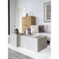 Prague Hjørnebord - Hjørnebord, Marmor Look, Beige 40X40X45 Cm ⎮ 5713917027774 ⎮ 2102060 