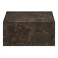 Prague Sofabord - Sofabord, Marmor Look, Brun 60X80X40 Cm ⎮ 5713917039531 ⎮ 2102066 
