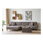 Prague Sofabord - Sofabord, Marmor Look, Brun 60X80X40 Cm ⎮ 5713917039531 ⎮ 2102066 