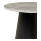 Brito Sofabord - Sofabord, Marmor Look, Grå/Sort<Br>Ø60X45 Cm ⎮ 5713917034796 ⎮ 2102170 