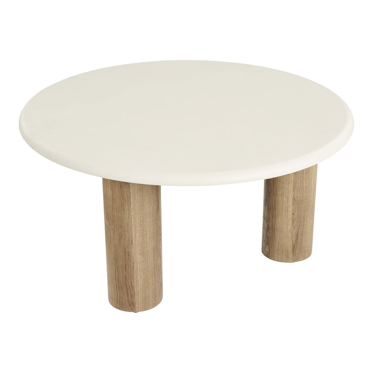 Fondi Sofabord - Sofabord, Cement Look, Sand/Brun Ø80X40 Cm ⎮ 5713917046768 ⎮ 2102200 