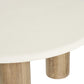 Fondi Sofabord - Sofabord, Cement Look, Sand/Brun Ø80X40 Cm ⎮ 5713917046768 ⎮ 2102200 