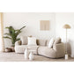 Calais Hjørnebord - Hjørnebord, Metal/Emalje, Off-White Ø36X40 Cm ⎮ 5713917040865 ⎮ 2151501 