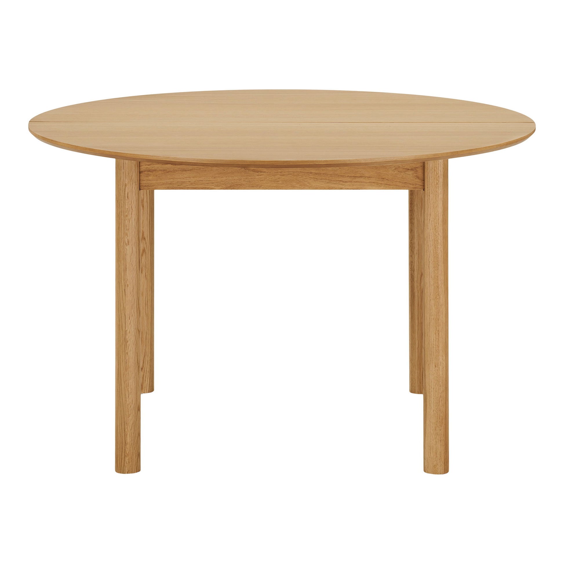Bundaberg Spisebord - Spisebord, Egefiner, Inkl. Tillægsplader Ø120X120-170-220X75 Cm ⎮ 5713917037223 ⎮ 2202020 