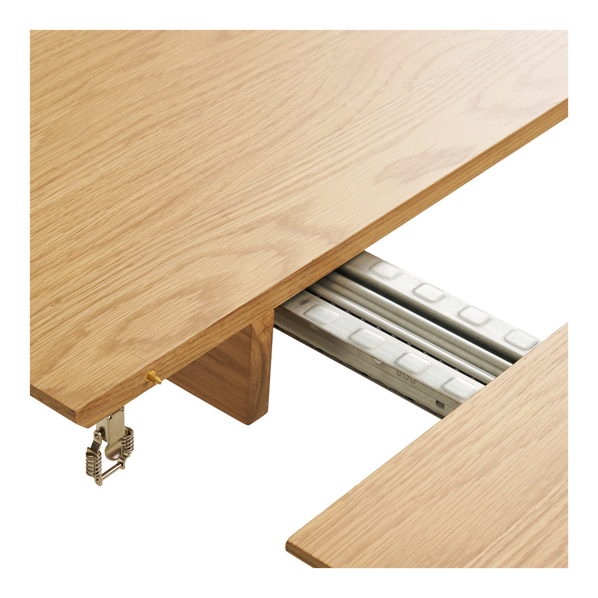 Bundaberg Spisebord - Spisebord, Egefiner, Natur, Inkl. To Tillægsplader 100X200-250-300X75 Cm ⎮ 5713917046980 ⎮ 2202025 