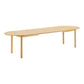 Bundaberg Spisebord - Spisebord, Egefiner, Natur, Inkl. To Tillægsplader 100X200-250-300X75 Cm ⎮ 5713917046980 ⎮ 2202025 