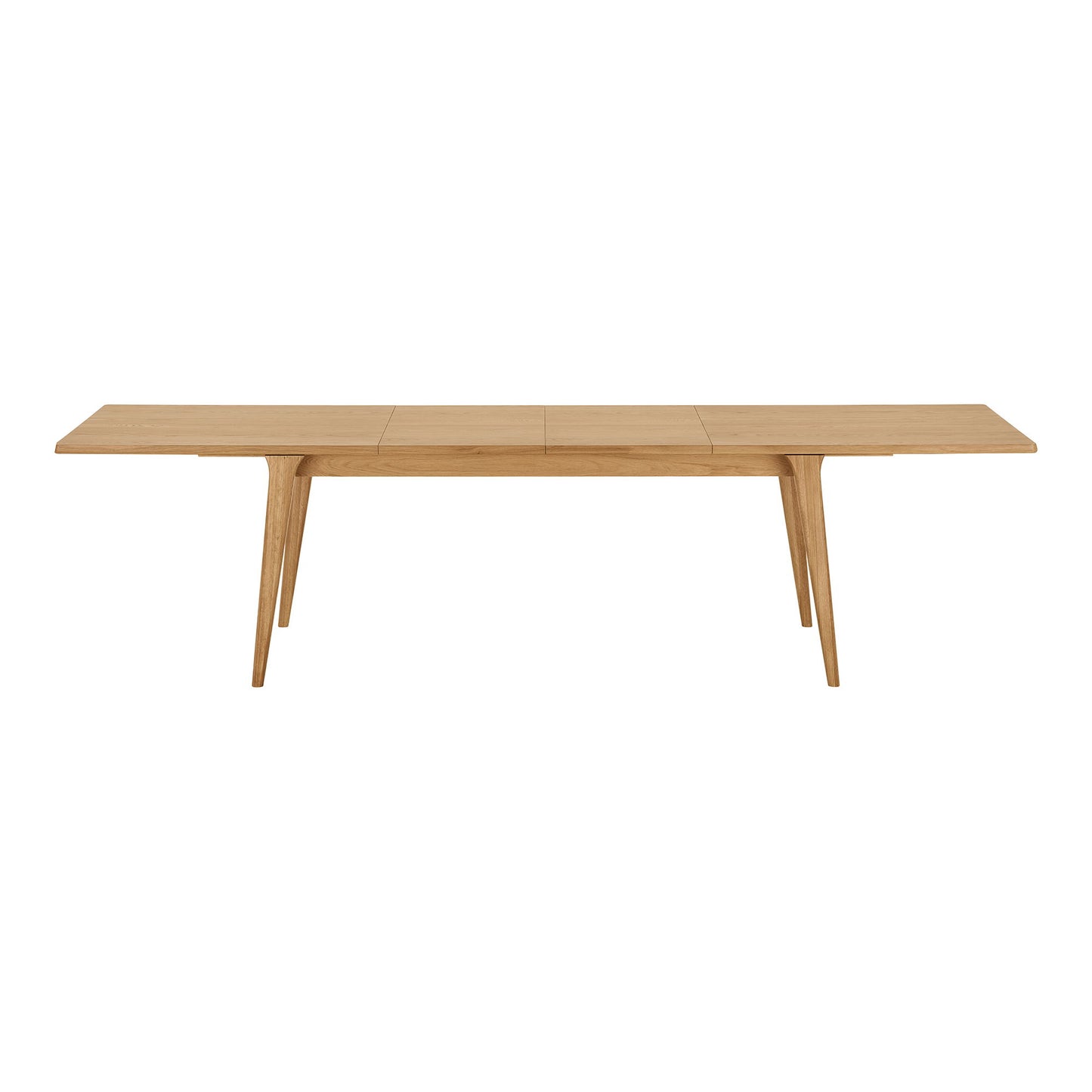 Darwin Spisebord - Spisebord, Egefiner, Natur, Inkl. To Tillægsplader 100X240-290-340X75 Cm  ⎮ 5713917037476 ⎮ 2202030 
