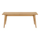 Darwin Spisebord - Spisebord, Egefiner, Natur, Inkl. To Tillægsplader 100X240-290-340X75 Cm  ⎮ 5713917037476 ⎮ 2202030 