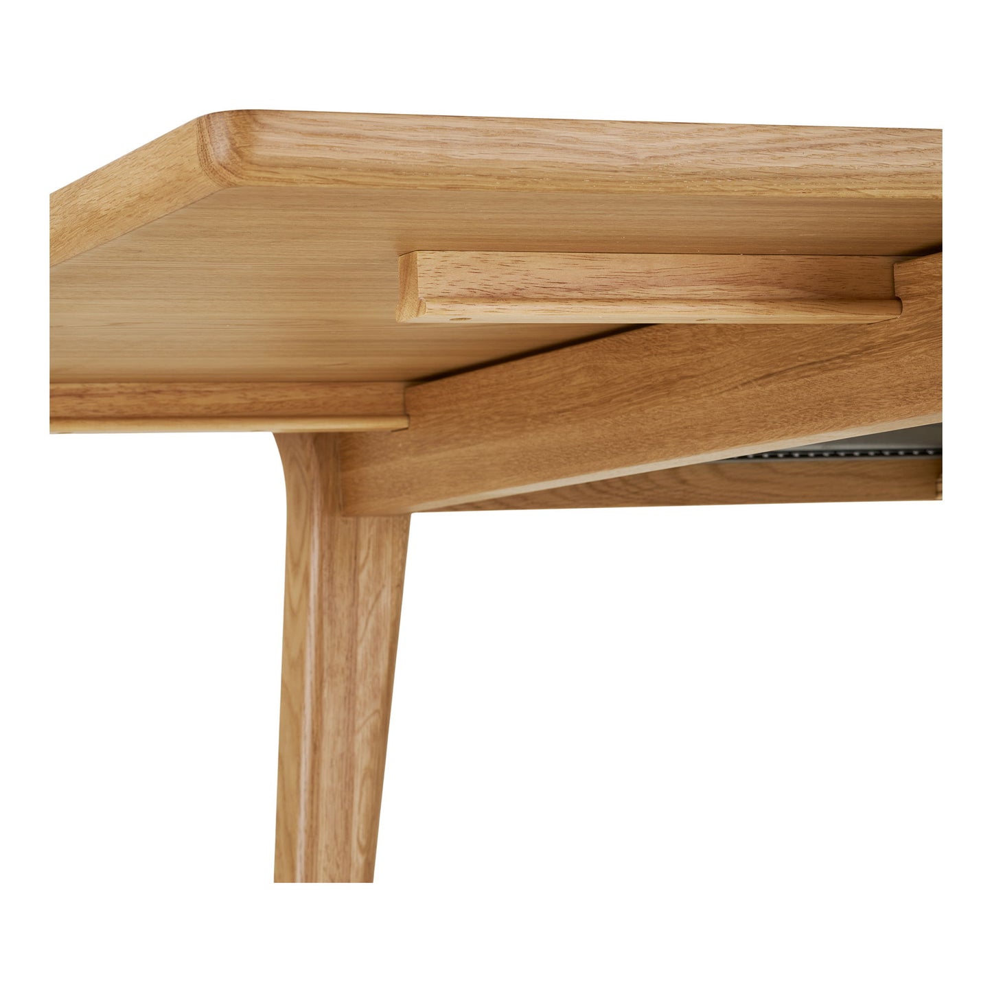 Darwin Spisebord - Spisebord, Egefiner, Natur, Inkl. To Tillægsplader 100X240-290-340X75 Cm  ⎮ 5713917037476 ⎮ 2202030 