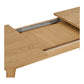 Darwin Spisebord - Spisebord, Egefiner, Natur, Inkl. To Tillægsplader 100X240-290-340X75 Cm  ⎮ 5713917037476 ⎮ 2202030 