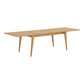 Darwin Spisebord - Spisebord, Egefiner, Natur, Inkl. To Tillægsplader 100X240-290-340X75 Cm  ⎮ 5713917037476 ⎮ 2202030 