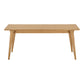 Darwin Spisebord - Spisebord, Egefiner, Natur, Inkl. En Tillægsplade  90X180-230X75 Cm    ⎮ 5713917037483 ⎮ 2202031 