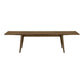 Darwin Spisebord - Spisebord, Egefiner, Brun, Inkl. To Tillægsplader 100X240-290-340X75 Cm  ⎮ 5713917044726 ⎮ 2202032 