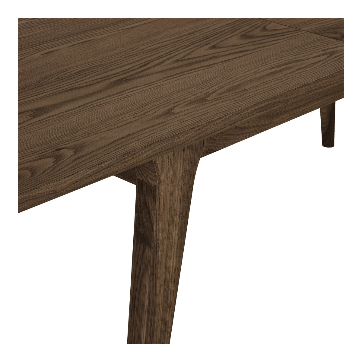 Darwin Spisebord - Spisebord, Egefiner, Brun, Inkl. To Tillægsplader 100X240-290-340X75 Cm  ⎮ 5713917044726 ⎮ 2202032 
