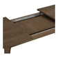Darwin Spisebord - Spisebord, Egefiner, Brun, Inkl. To Tillægsplader 100X240-290-340X75 Cm  ⎮ 5713917044726 ⎮ 2202032 