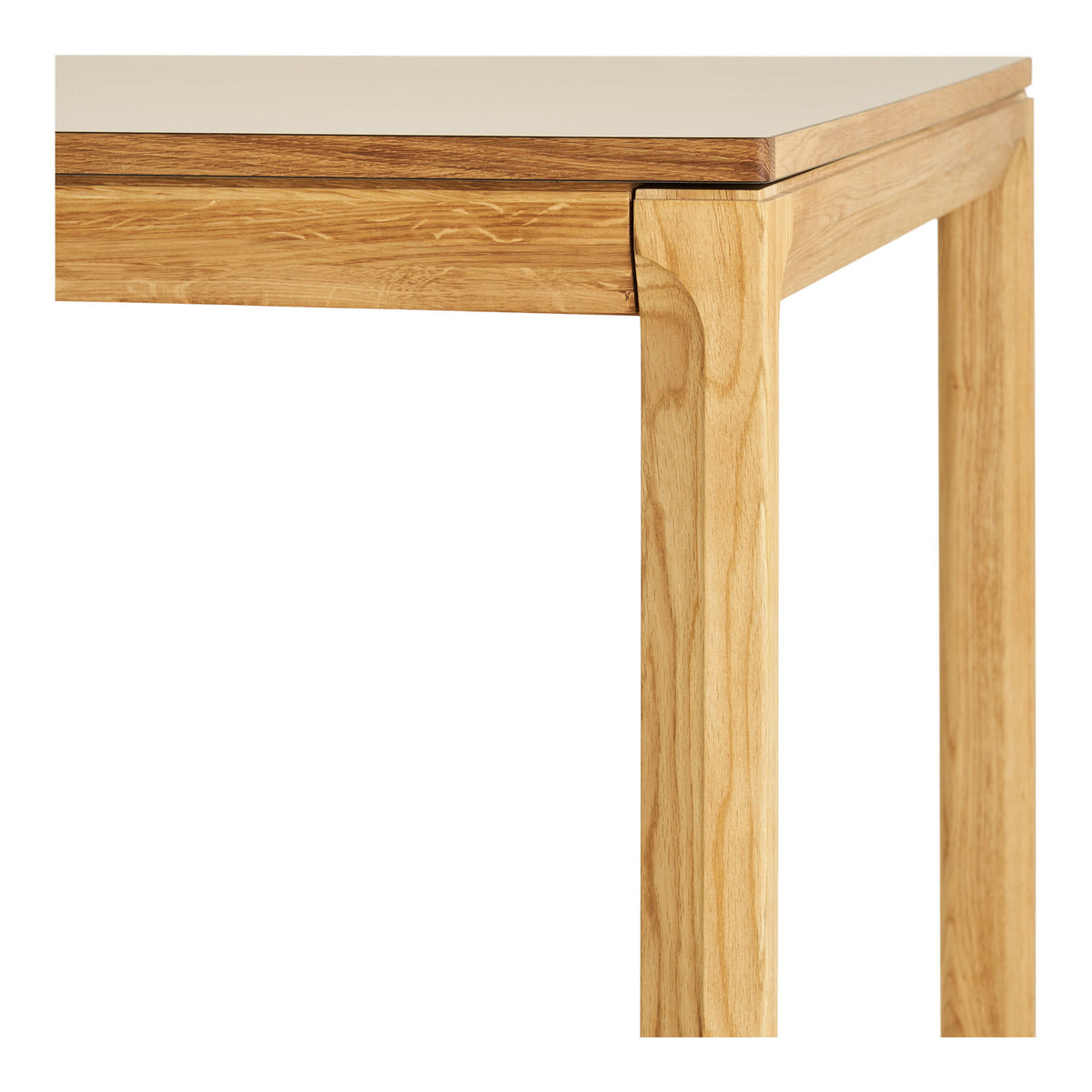 Bowen Spisebord - Spisebord, Eg/Hpl, Natur/Mørk Sand, Inkl. To Tillægsplader 100X220-270-320X75 Cm  ⎮ 5713917047130 ⎮ 2202045 