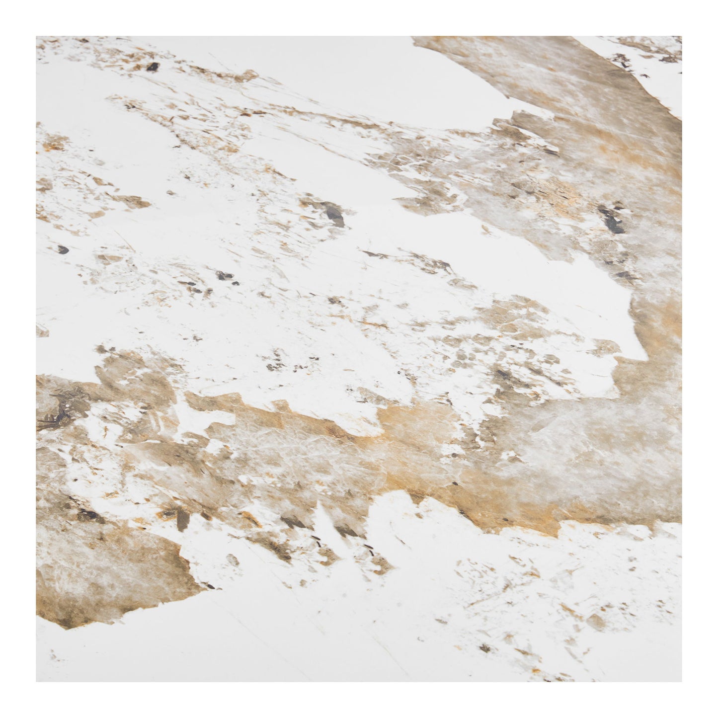 Athens Spisebord - Spisebord, Keramik Bordplade, Hvid/Brun Ø140X76 Cm ⎮ 5713917043699 ⎮ 2203136 