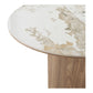 Athens Spisebord - Spisebord, Keramik Bordplade, Hvid/Brun, Inkl. To Tillægsplader Ø120X120-160-200X76 Cm ⎮ 5713917044719 ⎮ 2203138 
