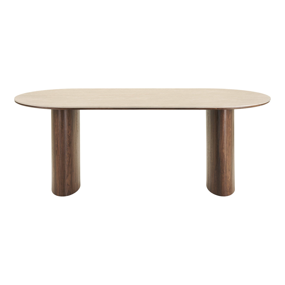 Delphi Spisebord - Spisebord, Keramik Bordplade, Travertin/Mørkebrun 100X210X76 Cm ⎮ 5713917044696 ⎮ 2203148 