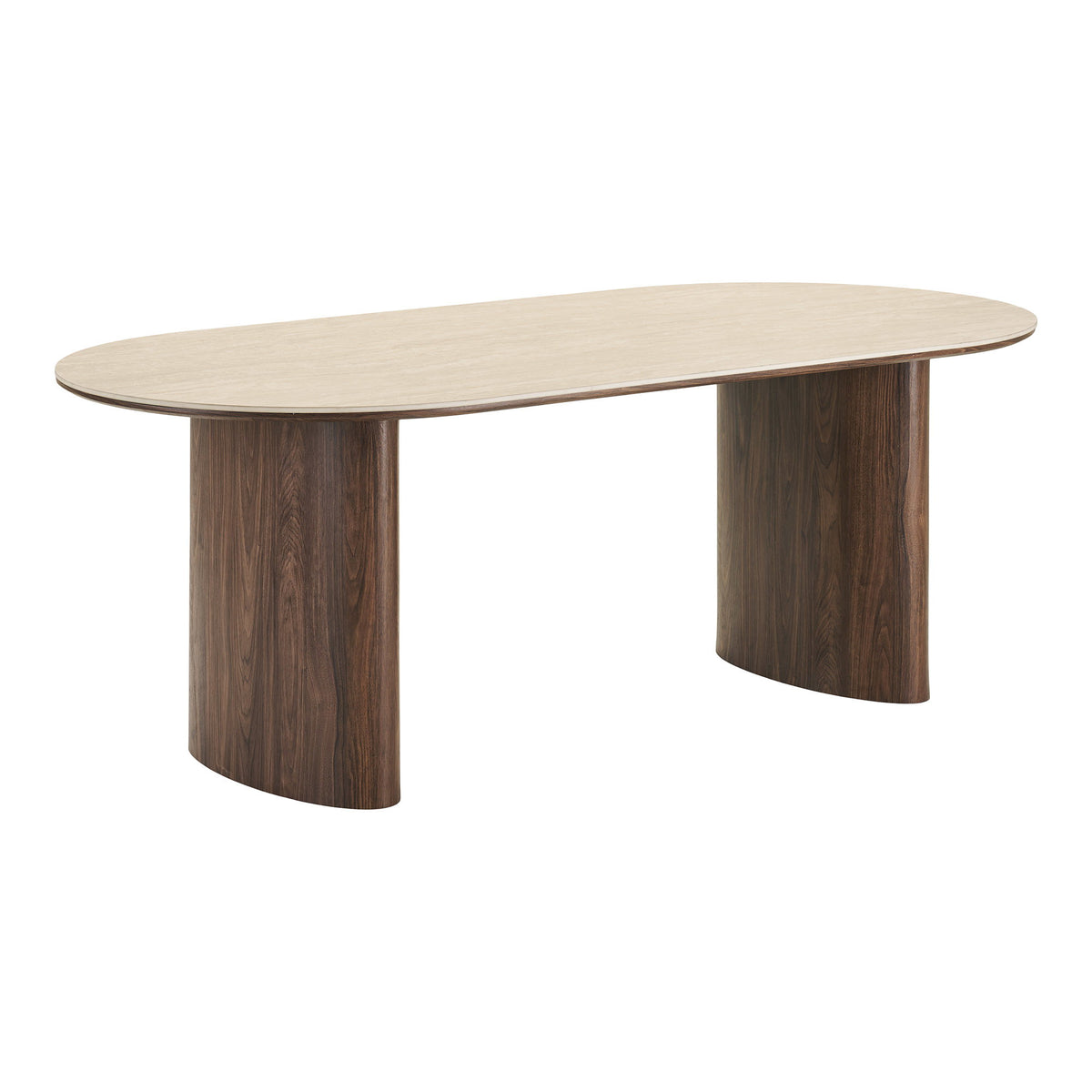 Delphi Spisebord - Spisebord, Keramik Bordplade, Travertin/Mørkebrun 100X210X76 Cm ⎮ 5713917044696 ⎮ 2203148 